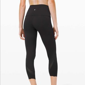 Black Cropped Lululemon Leggings